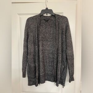 Rock & Republic Charcoal Open-Front Cardigan